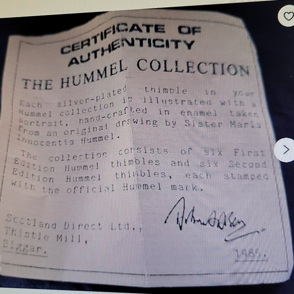 Vintage Thimble with a Baby - Picture 5 of 5